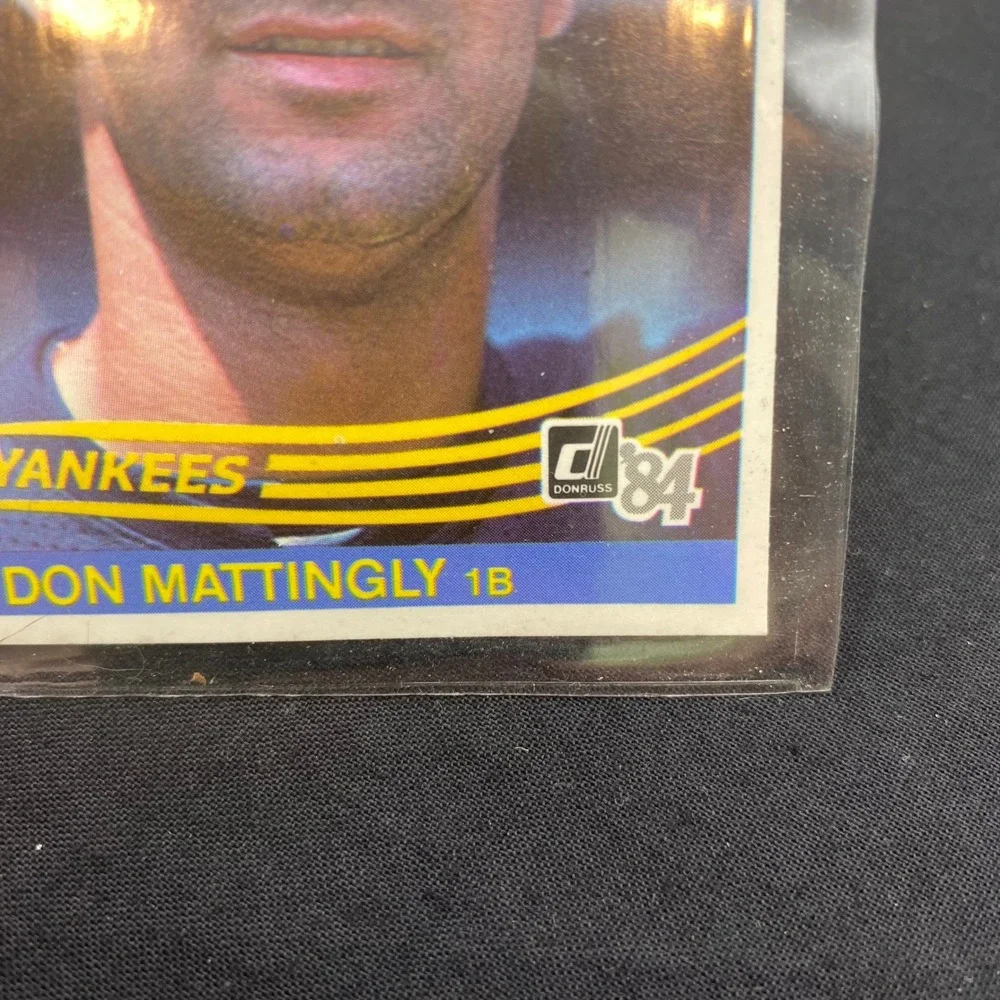 Donruss 1984 Don Mattingly Rookie Card 248 NY Yankees 1B Vintage Baseball